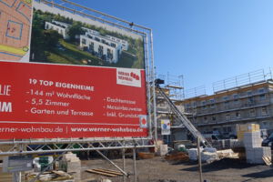 Innenausbau der Häuserreihe 13-19